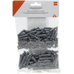 Gifi Quincaillerie^Cheville Ø0,6xH3 cm et Ø0,8xH4 cm x150