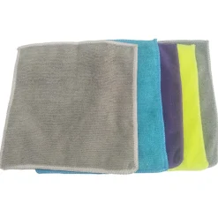 Gifi Nettoyage Et Entretien|Chiffon en microfibre coloré x 5