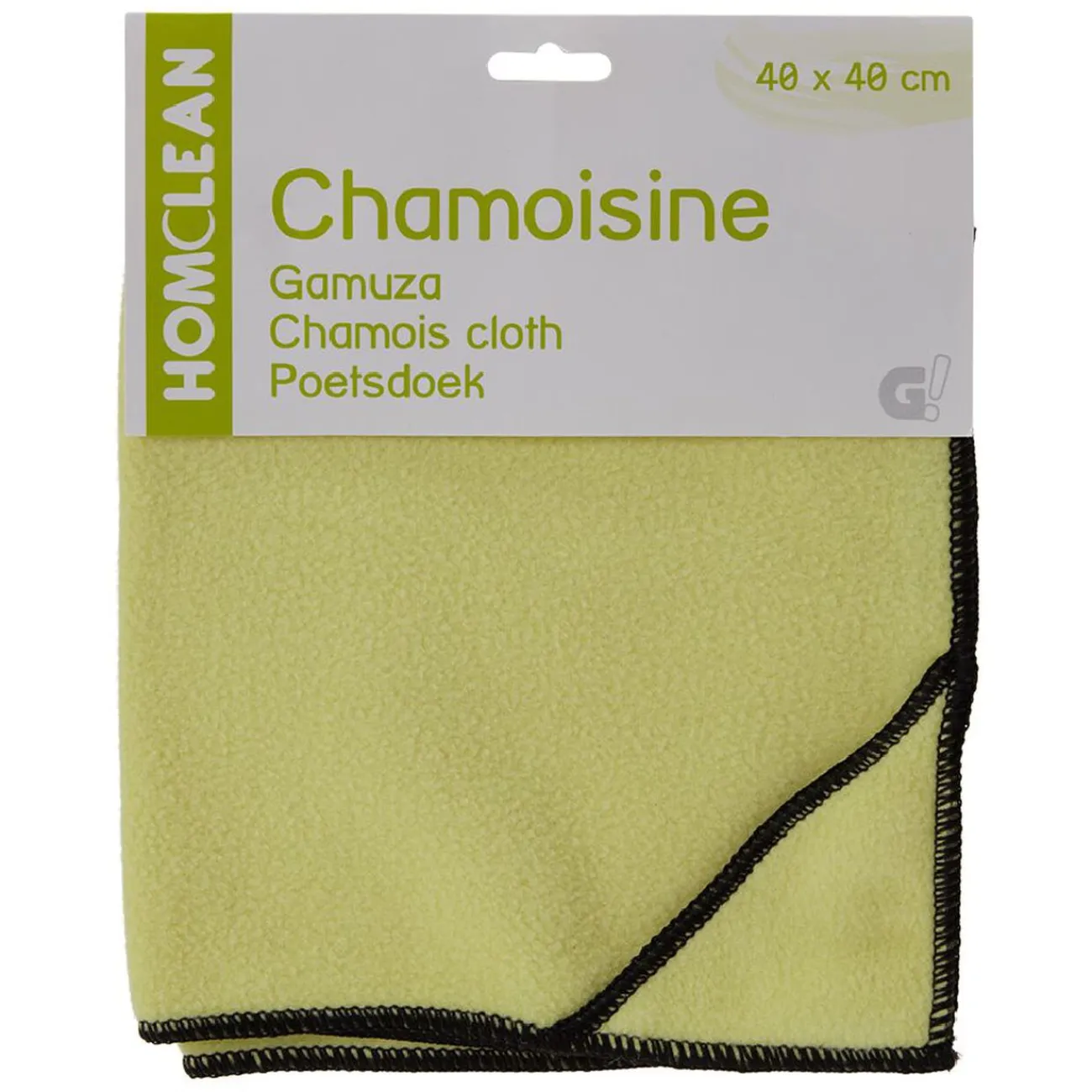 Gifi Nettoyage Et Entretien|Chiffon microfibre chamoisine 40x40cm