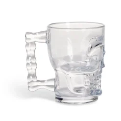 Sale Gifi Chope de bière Halloween forme tête de mort 510ml