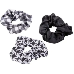 Gifi Beauté^Chouchou assorti noir et blanc x3