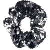 Gifi Beauté^Chouchou à sequins noir et argenté