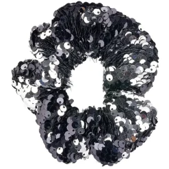 Gifi Beauté^Chouchou à sequins noir et argenté