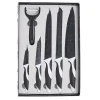 Outlet Gifi Coffret de 5 couteaux et 1 éplucheur