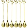 Sale Gifi Coffret 6 petites cuillères inox doré