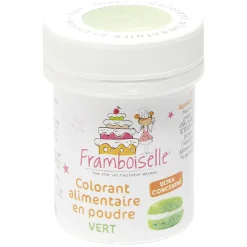 Best Gifi Colorant alimentaire vert en poudre Framboiselle