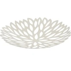 Sale Gifi Corbeille à fruits en fer blanc crème fleur