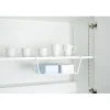 Clearance Gifi Corbeille à suspendre en métal blanc L.40 cm