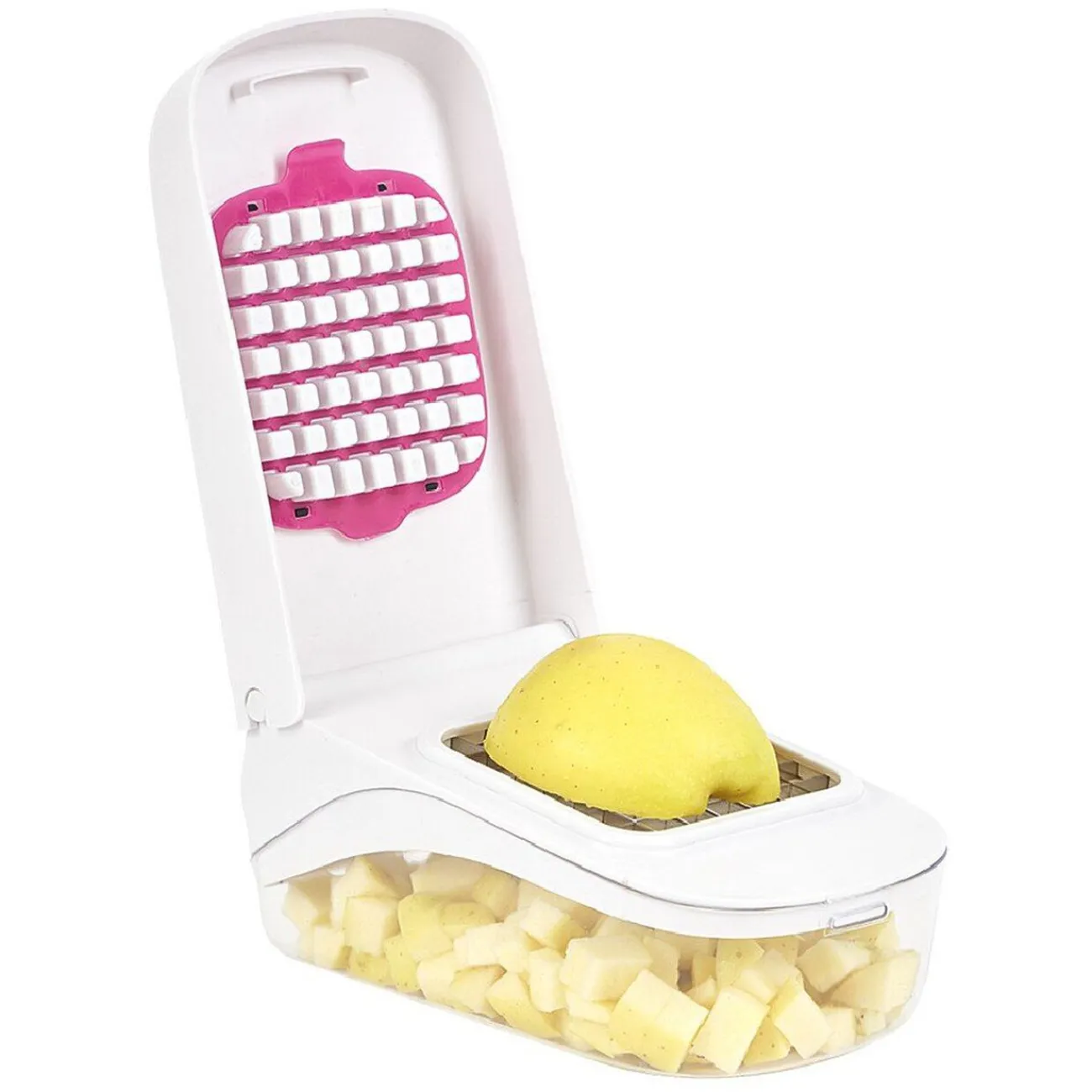 Outlet Gifi Coupe légumes manuel forme cubes