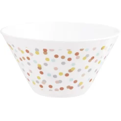 Sale Gifi Coupelle en plastique décor pois multicolore