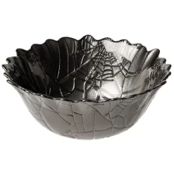 Sale Gifi Coupelle en verre Halloween design toile d'araignée Ø15cm