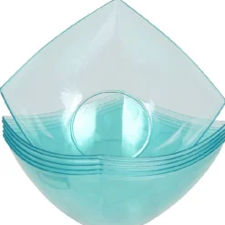 Best Gifi Coupelle plastique bleu transparent x6