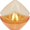 Sale Gifi Coupelle plastique orange transparent x6