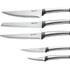 Discount Gifi Couteau de cuisine en inox Alpina x 5