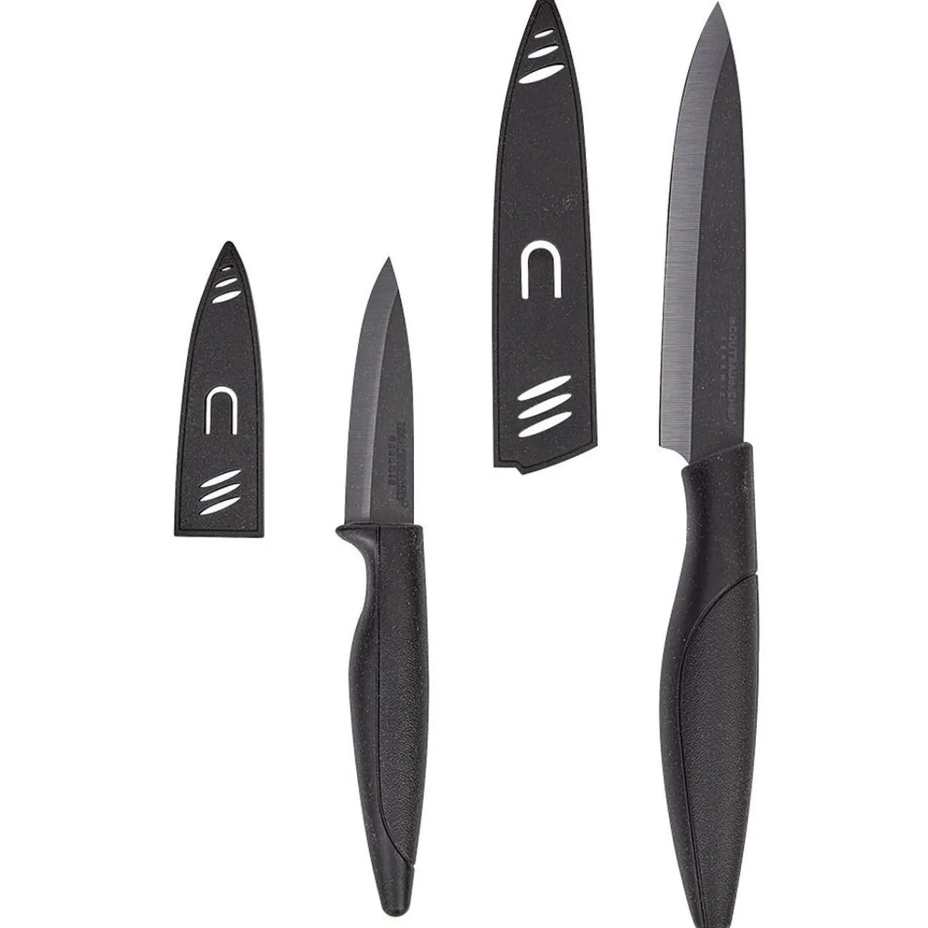 Clearance Gifi Couteau d'office et cuisine lame céramique x2