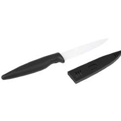 New Gifi Couteau office lame céramique L.10 cm + étui