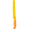 Sale Gifi Couteau à pain jaune en inox
