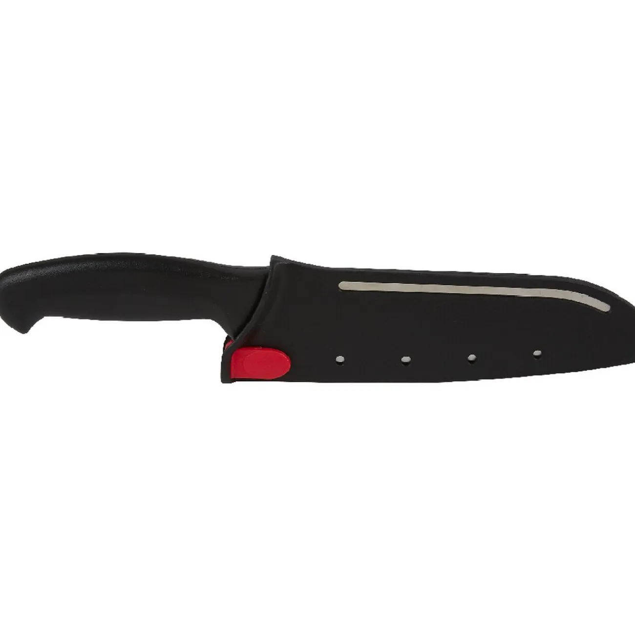 Clearance Gifi Couteau santoku avec étui aiguiseur L. 30 cm