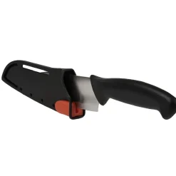 Gifi Couteau santoku avec étui aiguiseur L. 23 cm