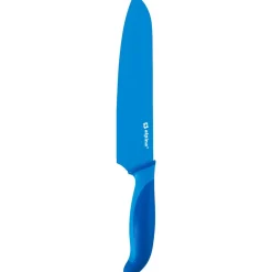 Best Gifi Couteau santoku bleu en inox