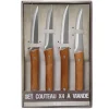 New Gifi Couteau à viande x4