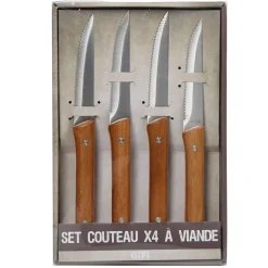 New Gifi Couteau à viande x4