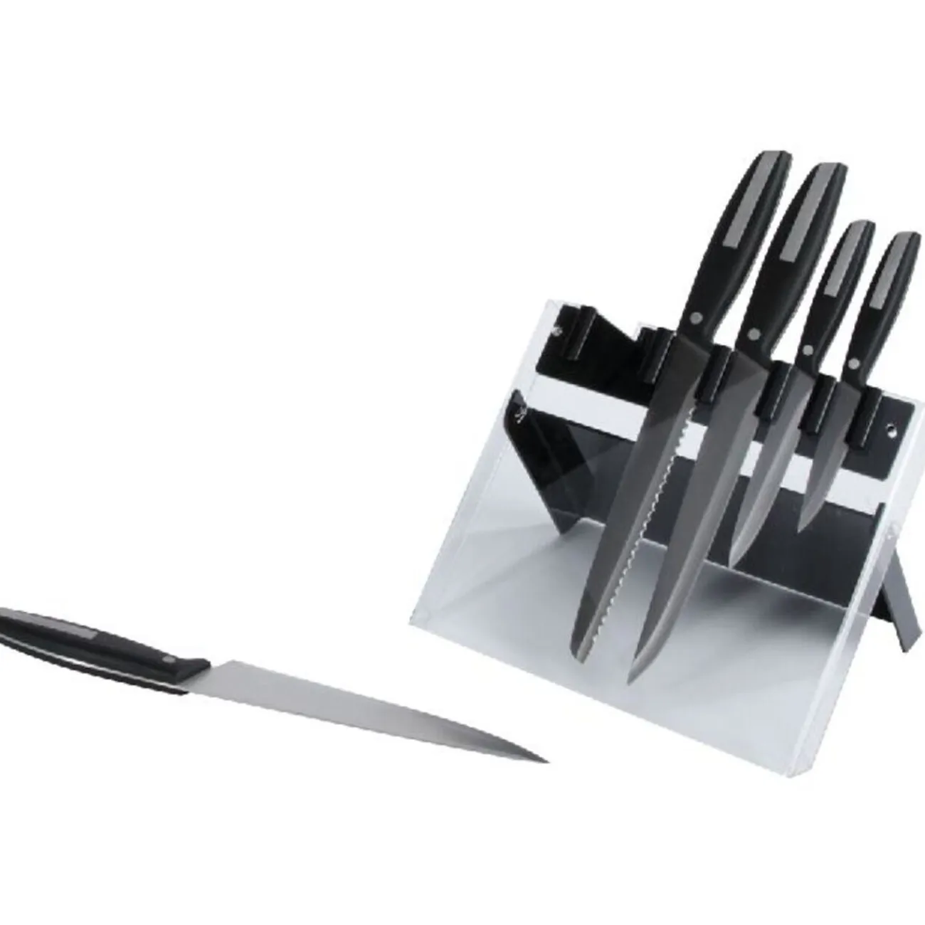 Outlet Gifi Couteau x5 et support