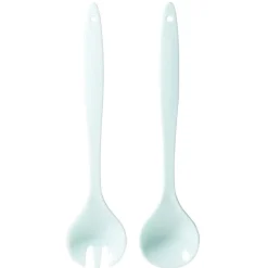 Outlet Gifi Couverts à salade en plastique blanc x2