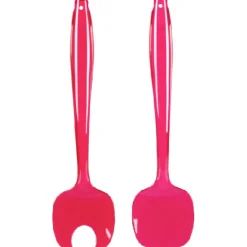 Best Gifi Couverts à salade rose fuchsia
