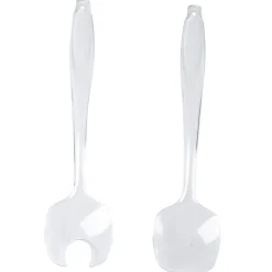 Outlet Gifi Couverts à salade transparents