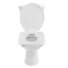 Gifi Aménagement Salle De Bain^Couvre siège pour toilettes x10