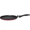 Sale Gifi Crépière en aluminium forgé rouge ø 28 cm