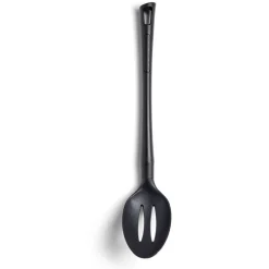 Best Gifi Cuillère à fente en plastique noir L.33,5cm