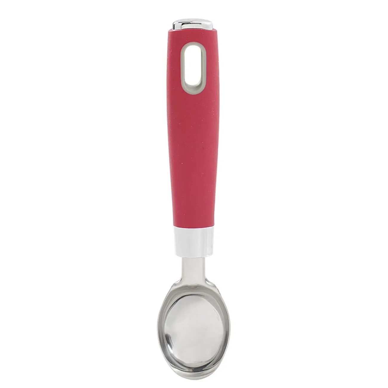 Sale Gifi Cuillère à glace manche rouge