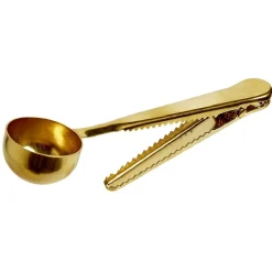 New Gifi Cuillère pince sachet en inox doré