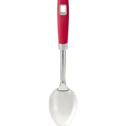 Best Gifi Cuillère à servir inox manche en polypropylène rouge