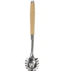 Outlet Gifi Cuillère à spaghetti en inox avec manche en bois