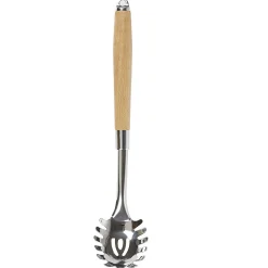 Outlet Gifi Cuillère à spaghetti en inox avec manche en bois