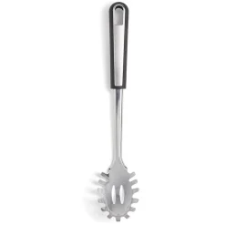 Hot Gifi Cuillère à spaghetti en inox avec manche en plastique L.32cm