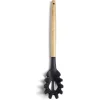 Best Gifi Cuillère à spaghetti en silicone avec manche en bois L.31cm
