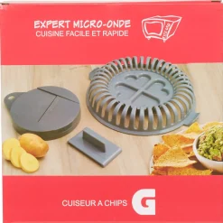 New Gifi Cuiseur à chips micro-ondes