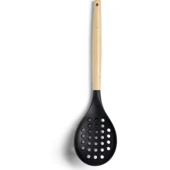 Discount Gifi Écumoire en plastique noir et gris L.33cm