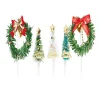 Discount Gifi Décoration pour bûche de Noël x5