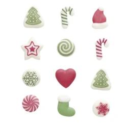 Sale Gifi Décoration sucré pâtisserie thème Noël Framboiselle