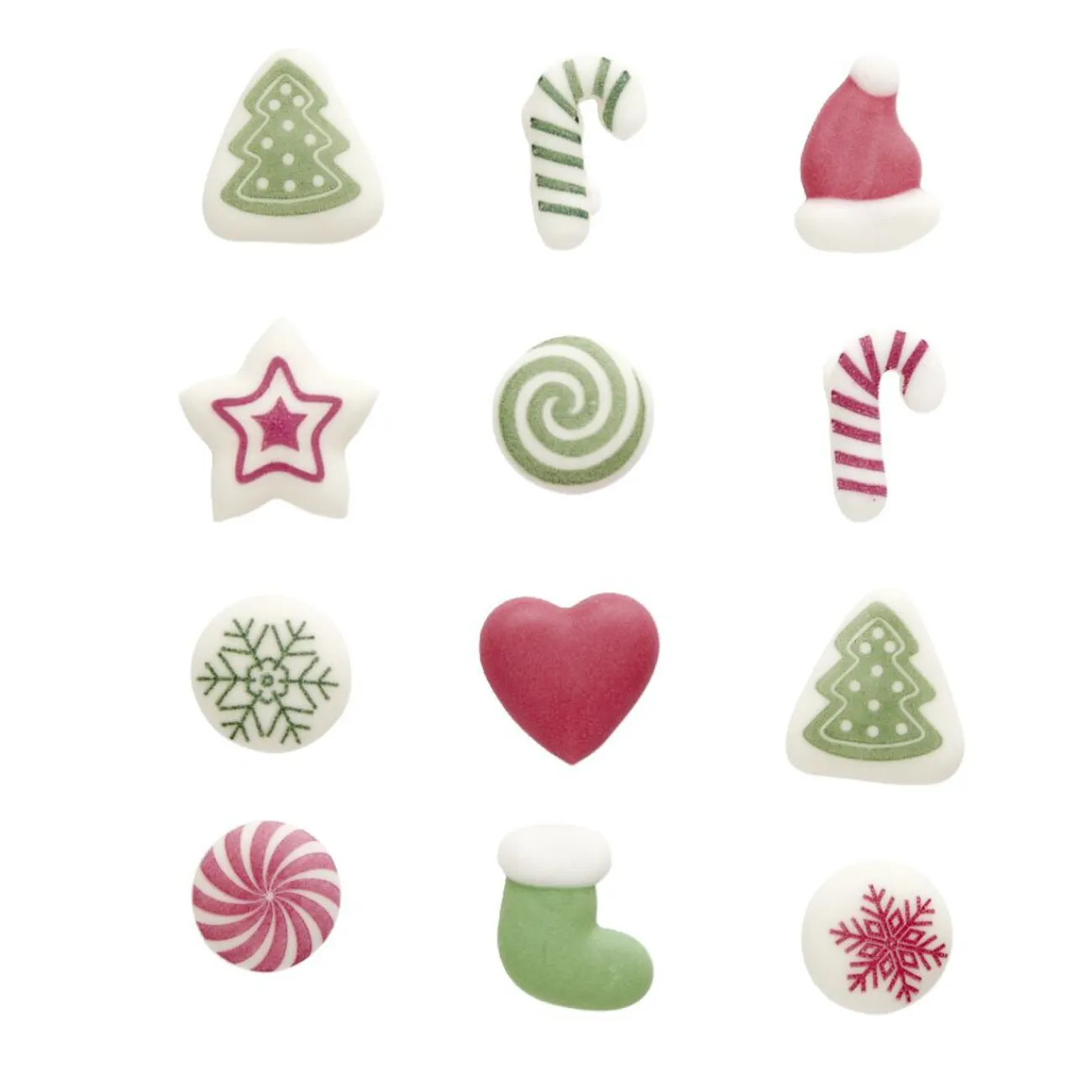 Sale Gifi Décoration sucré pâtisserie thème Noël Framboiselle