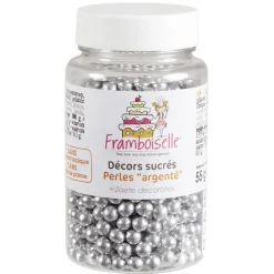 New Gifi Décor sucré perles argentées