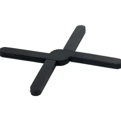 Best Gifi Dessous de plat extensible en silicone noir
