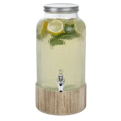 Sale Gifi Distributeur de boisson 5,5L avec support en bois