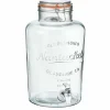 Best Gifi Distributeur de boisson transparent inscription relief 8 L