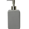 Gifi Aménagement Salle De Bain^Distributeur de savon ciment gris